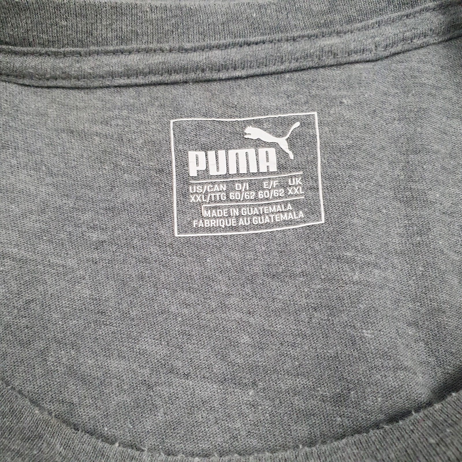 Mens Grey Puma   T Shirt