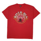Mens Red Fruit Of The Loom Vintage 90s Single Stitch River Run Short Sleeve T Shirt