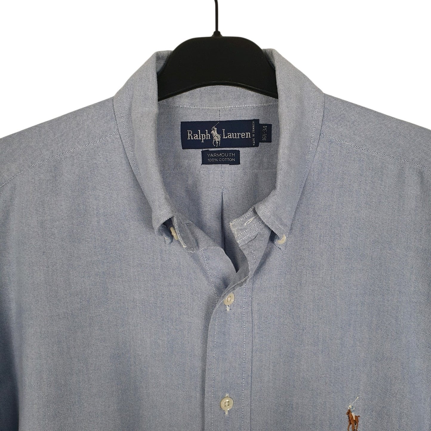 Mens Blue Ralph Lauren Vintage 00s  Shirt