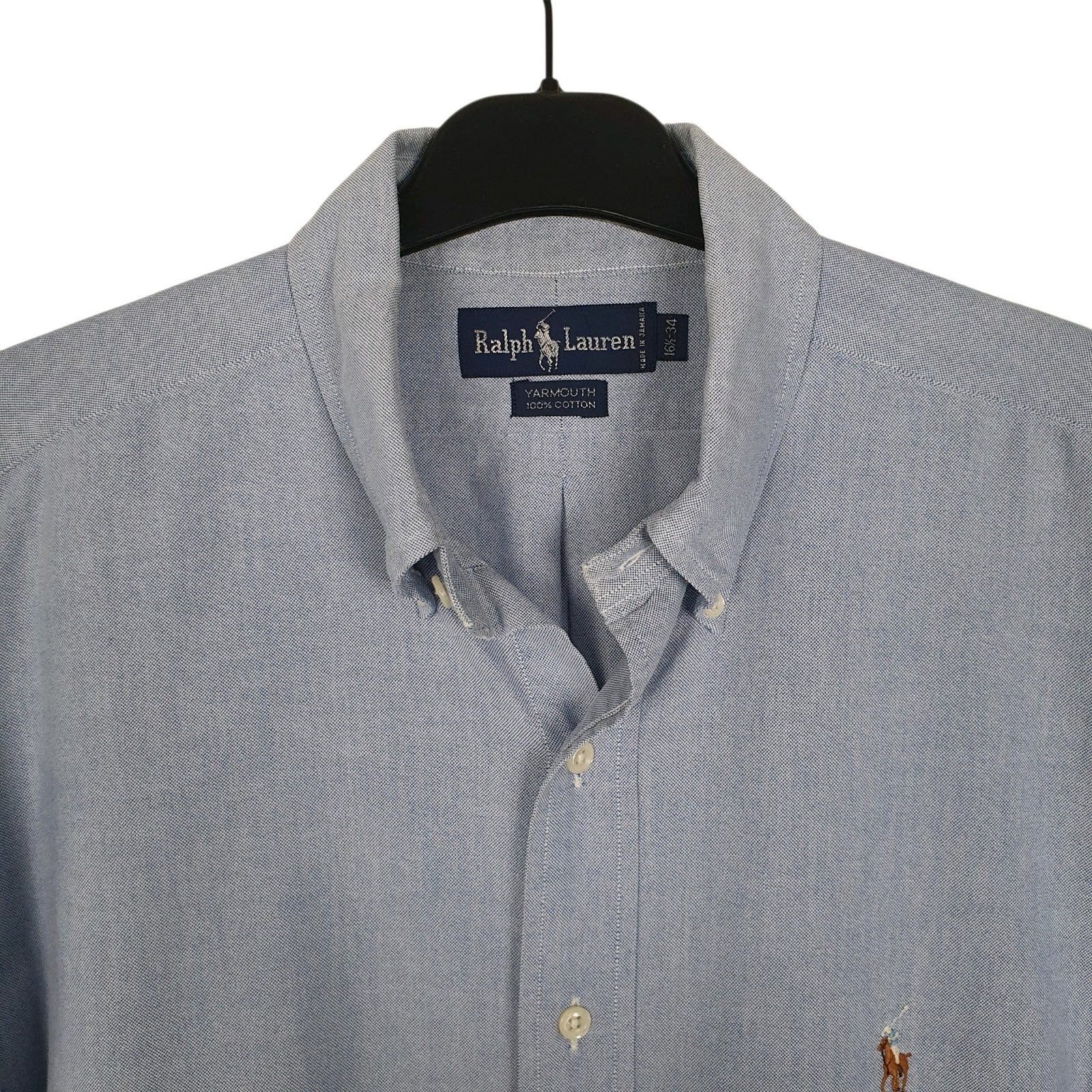 Mens Blue Ralph Lauren Vintage 00s  Shirt
