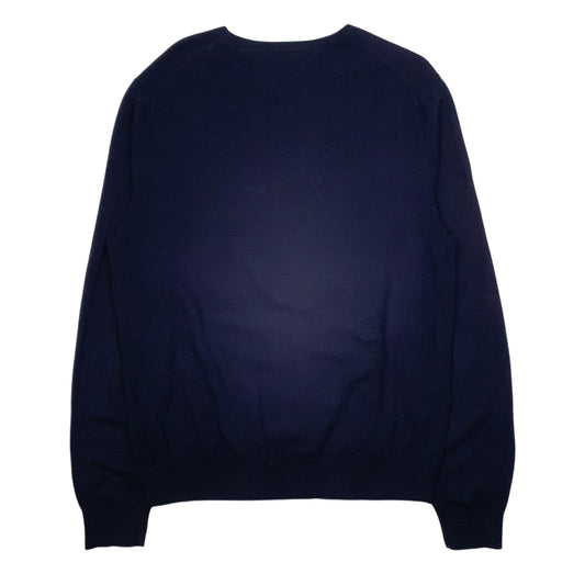 Mens Navy Tommy Hilfiger  Crewneck Jumper