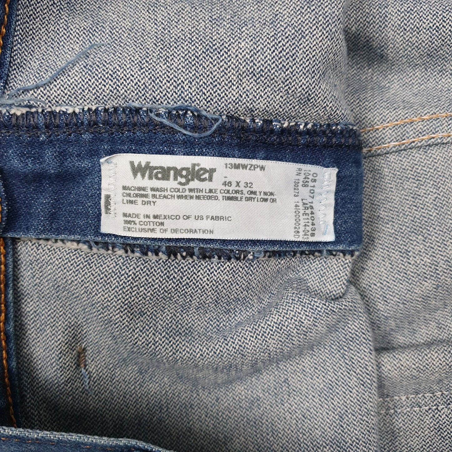 Mens Blue Levis Cowboy Cut  Jeans