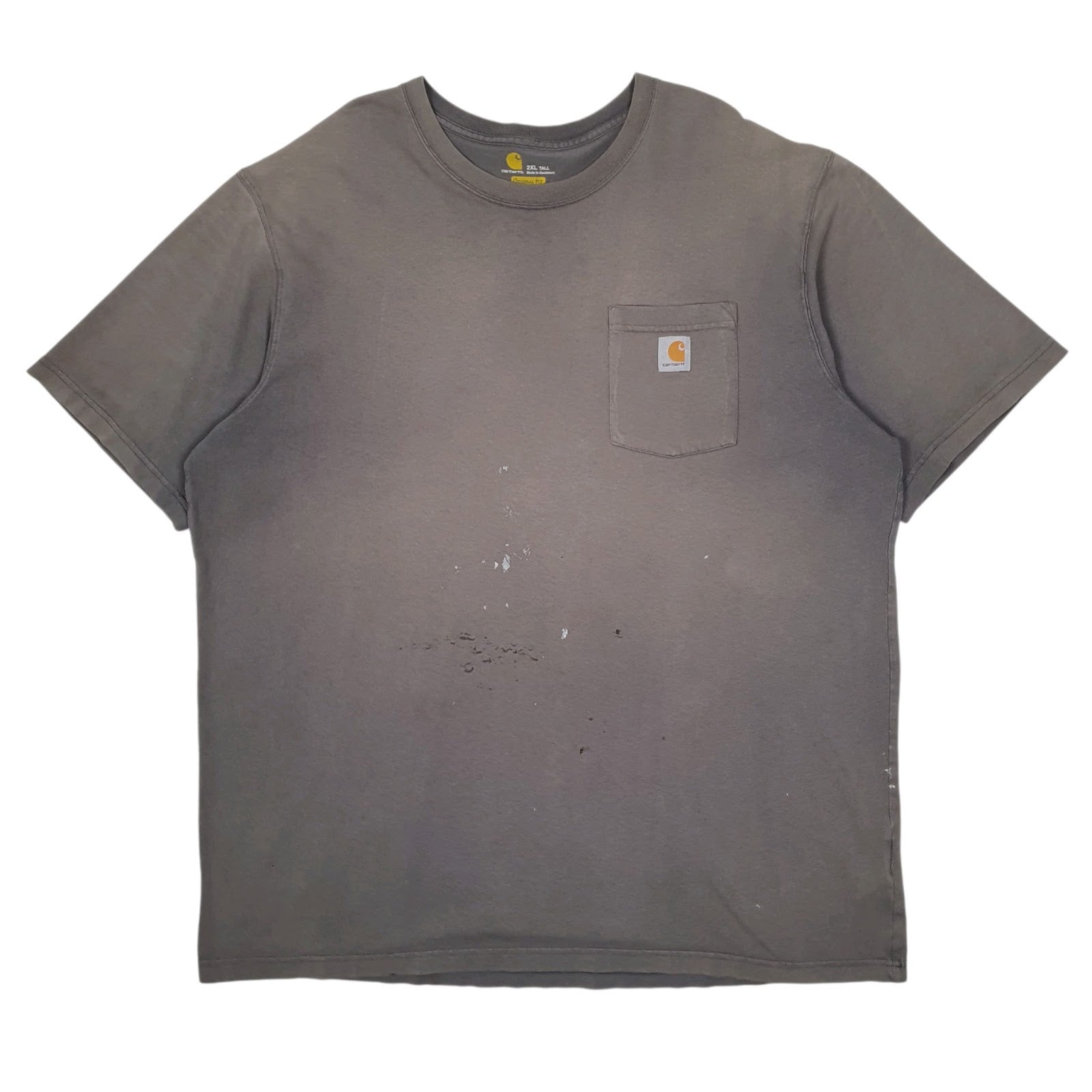 Mens Grey Carhartt  Short Sleeve T Shirt