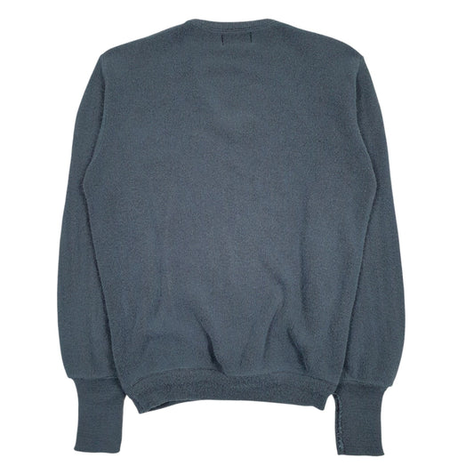 Mens Blue Izod Lacoste Vintage 90s V Neck Jumper