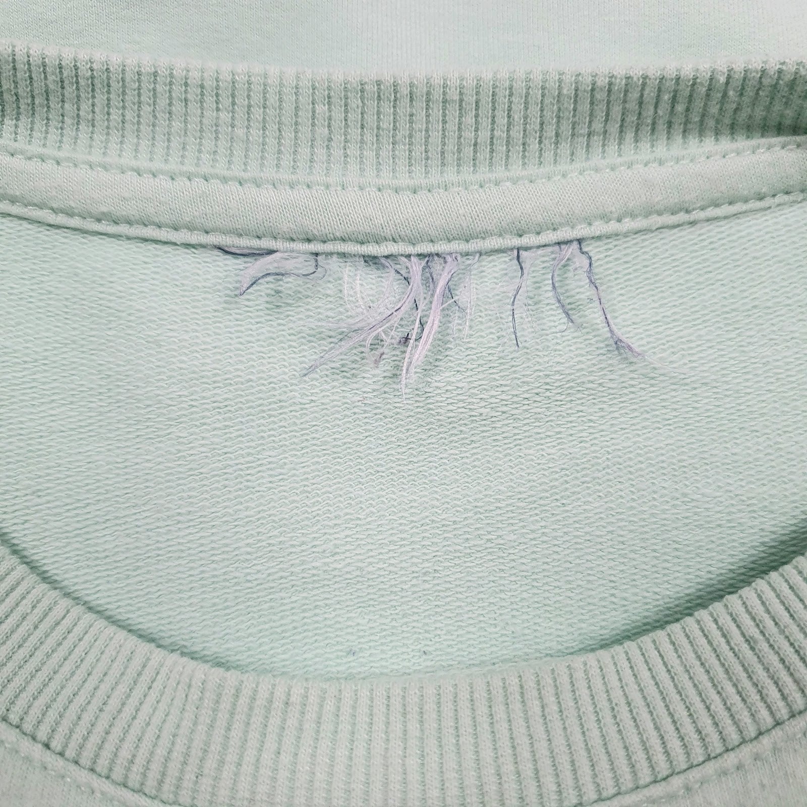Womens Green Fila  Crewneck Jumper