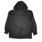 Mens Black Wrangler Chore Windbreaker Hoodie  Coat