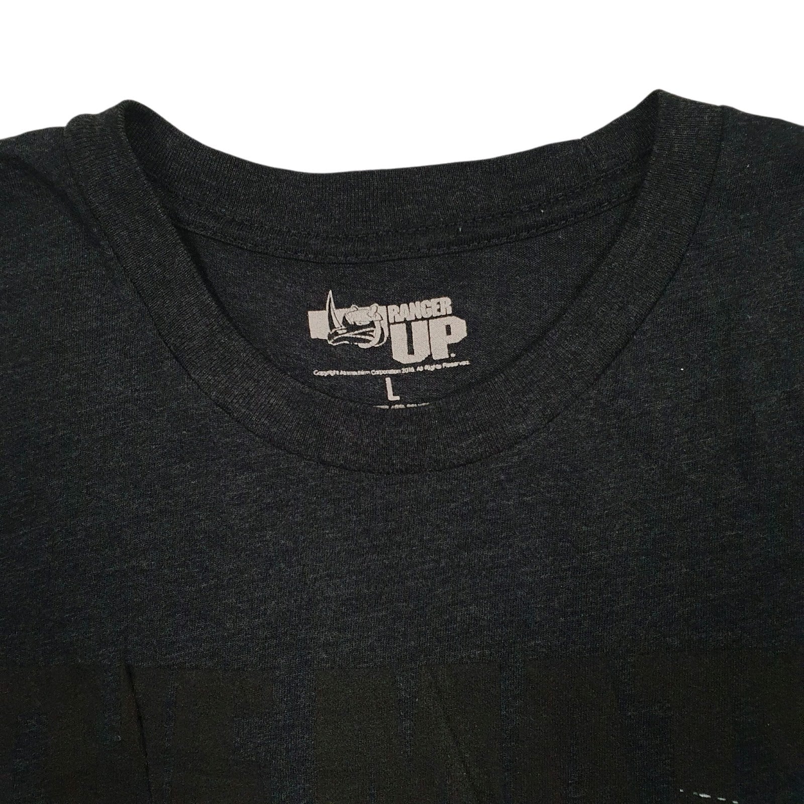 Mens Grey Ranger Up   T Shirt