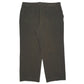 Mens Green Burberry Pleated  Trousers