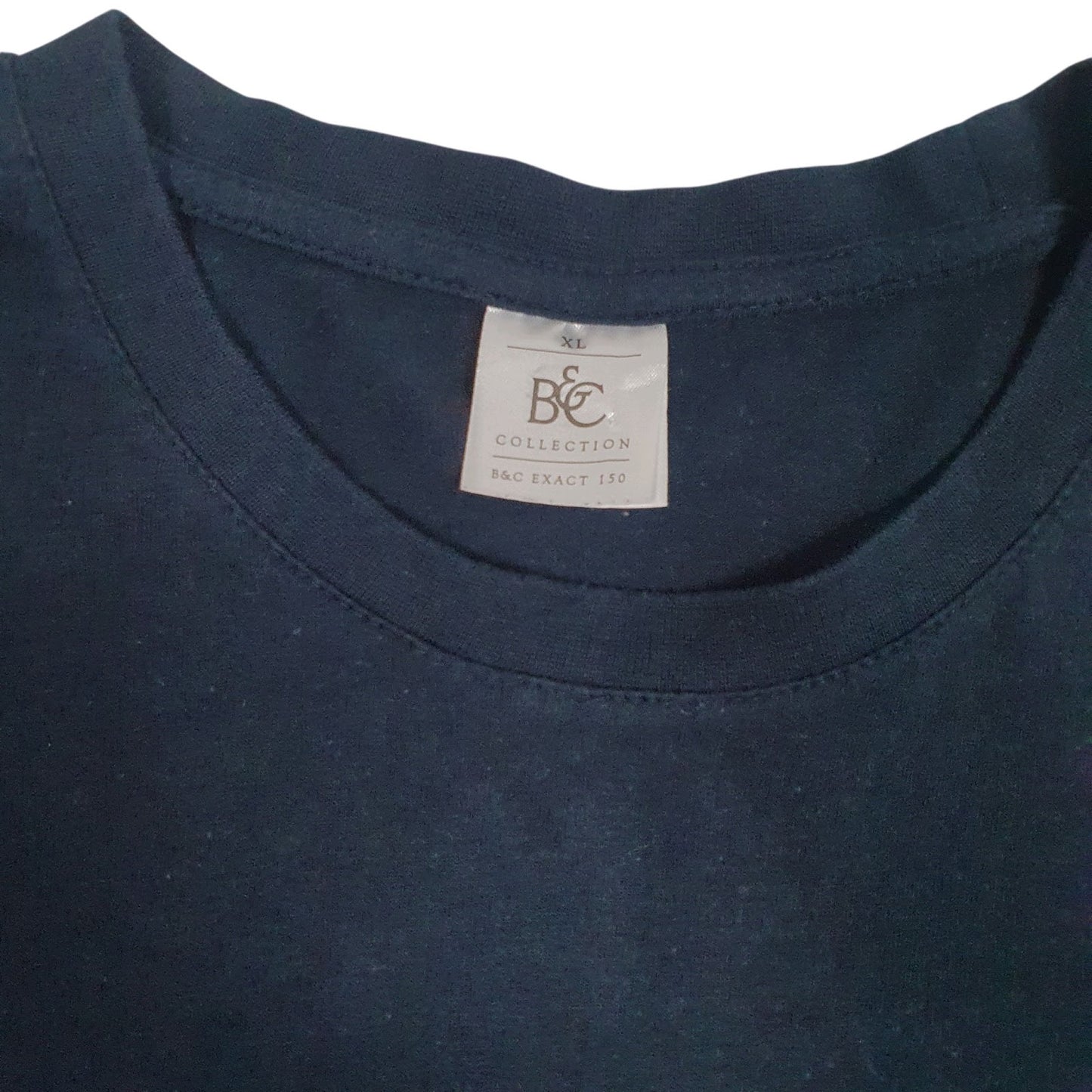 Mens Navy B&C Collection   T Shirt