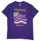 Mens Purple Gildan  Short Sleeve T Shirt