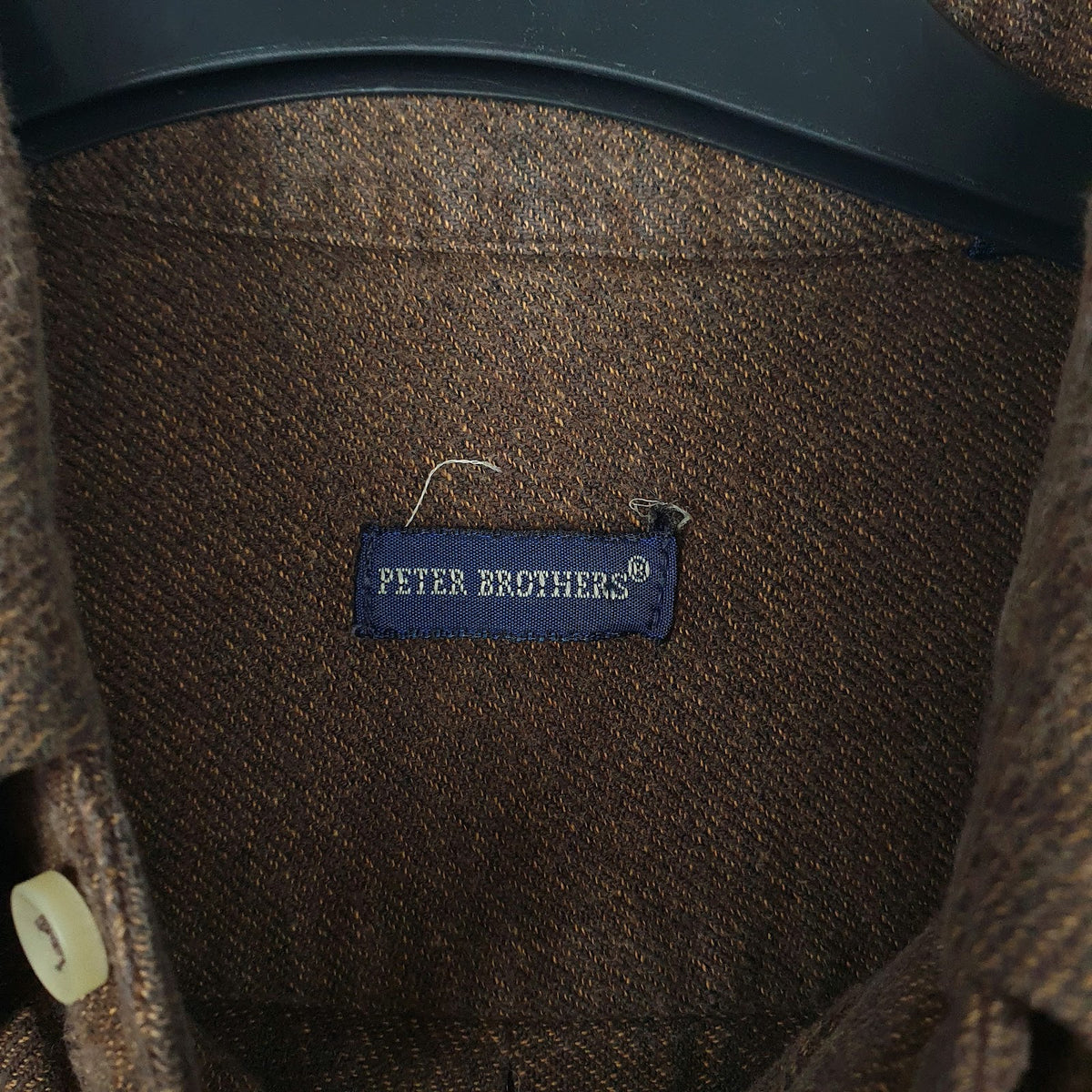 Mens Brown Peter Brothers Vintage  Shirt