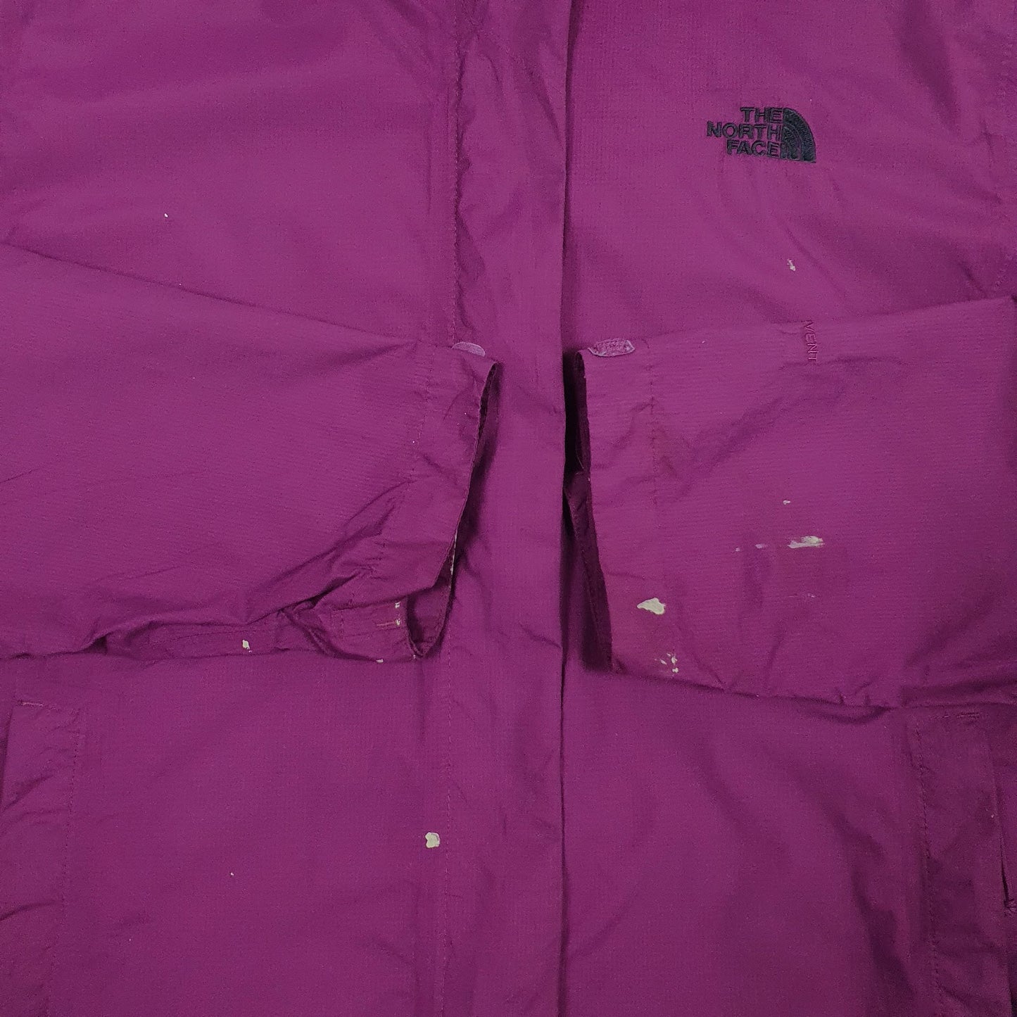 Womens Purple The North Face  V Neck Coat