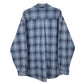 Mens Blue L.L.Bean  Full Zip Shirt