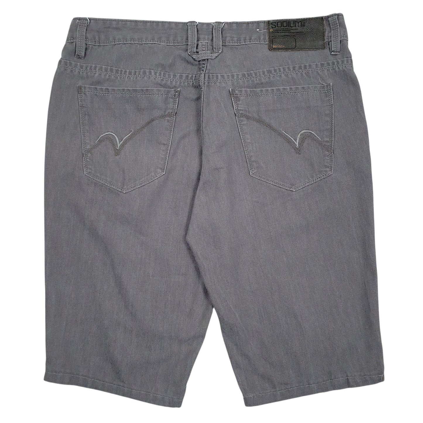 Mens Grey Sodium Lab   Shorts