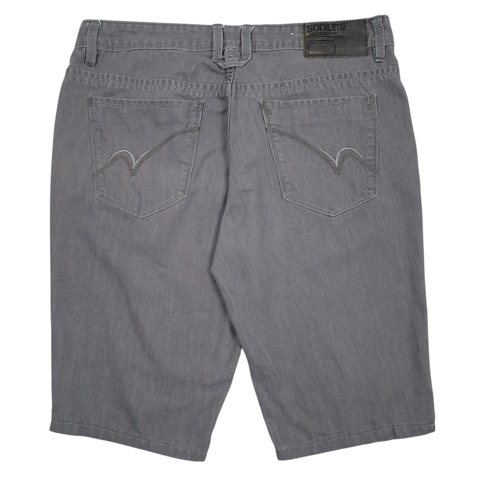 Mens Grey Sodium Lab   Shorts