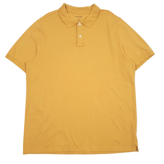 Mens Yellow Sonoma  Short Sleeve Polo Shirt