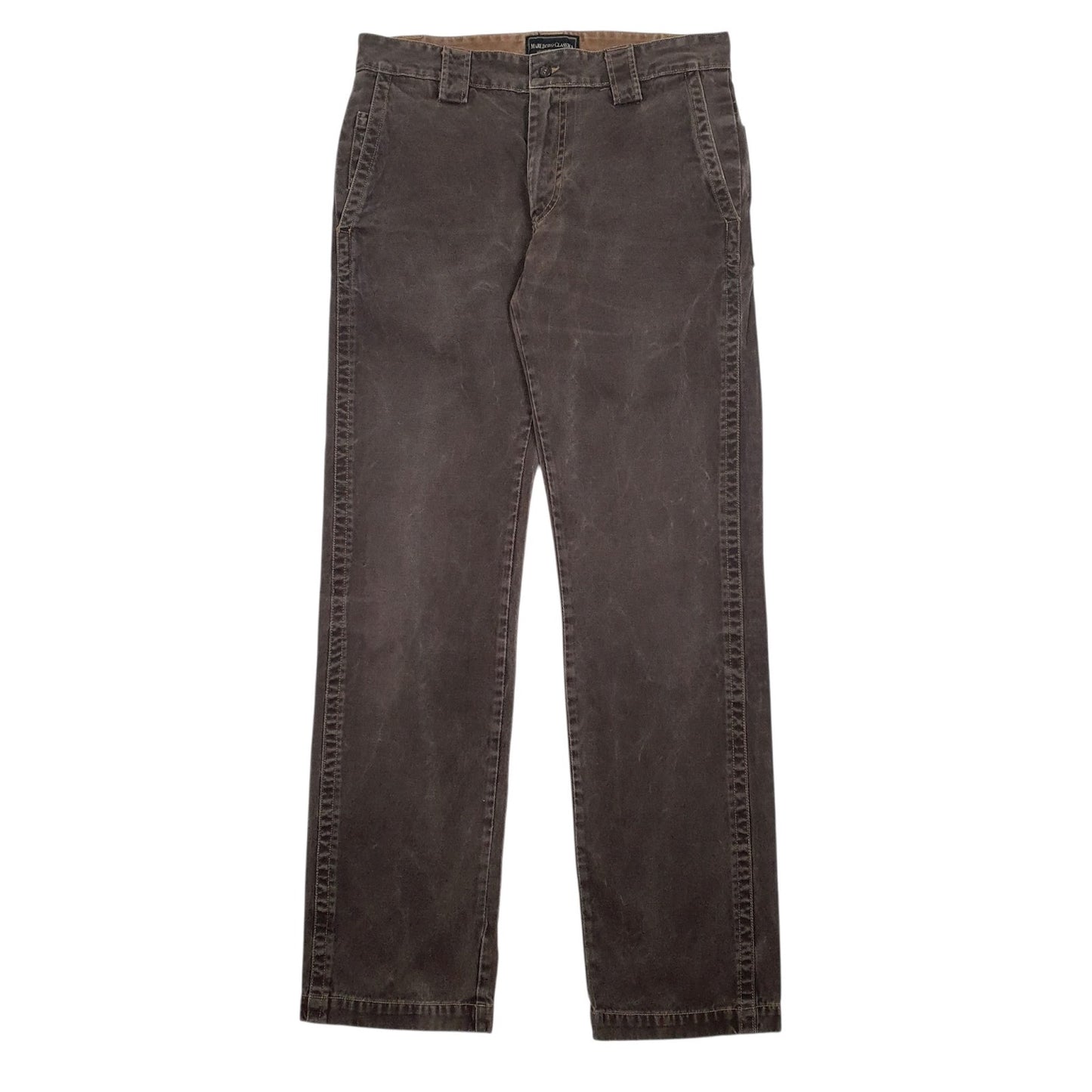Mens Brown Marlboro  Casual JeansW32 L34