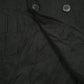 Mens Black Levis Double Breasted Duffle  Coat