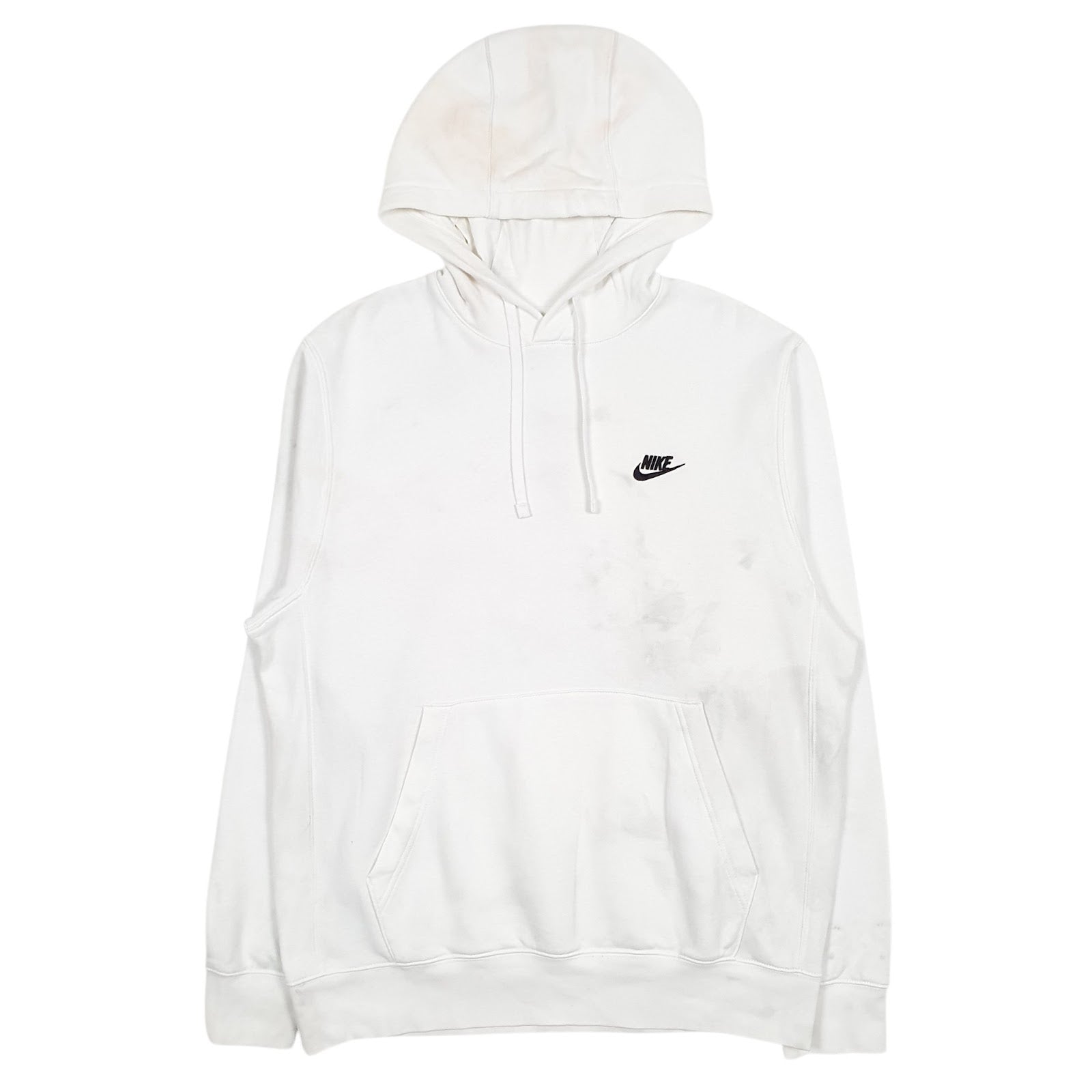 Mens White Nike  Hoodie Jumper
