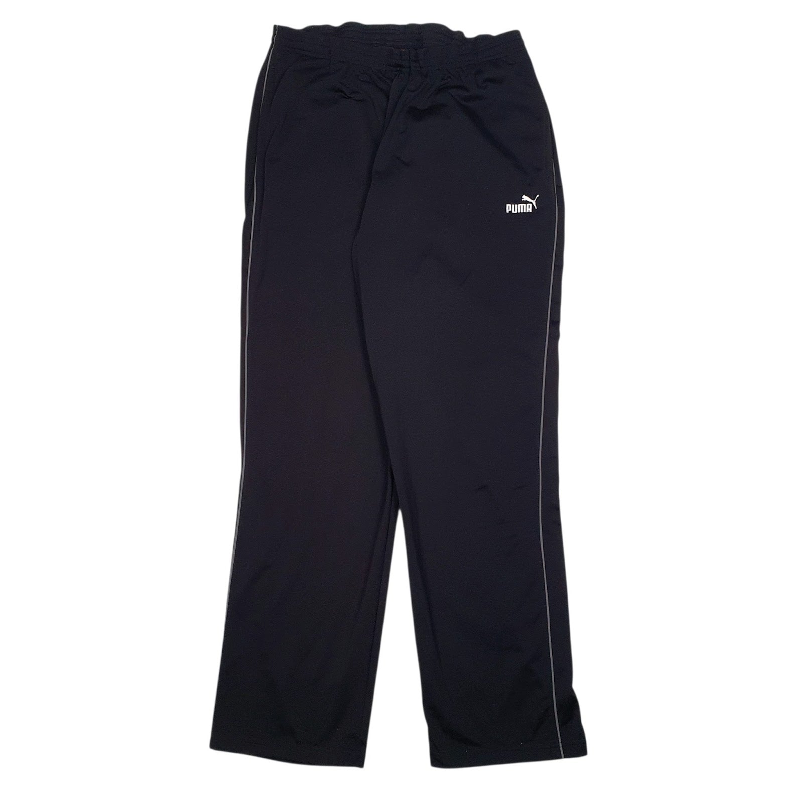 Mens Black Puma  Jogger Trousers