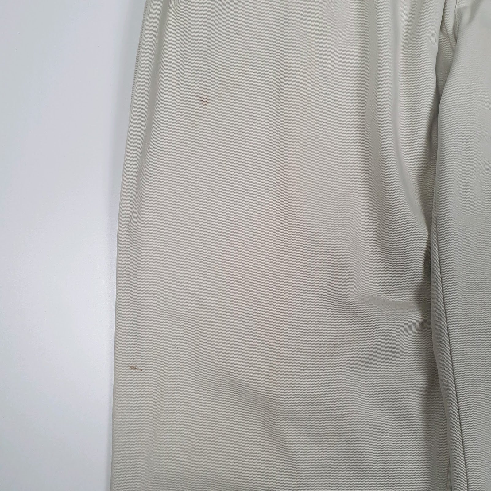 Mens Cream Polo Ralph Lauren Andrew Pant Double Pleated Vintage 90s  Trousers