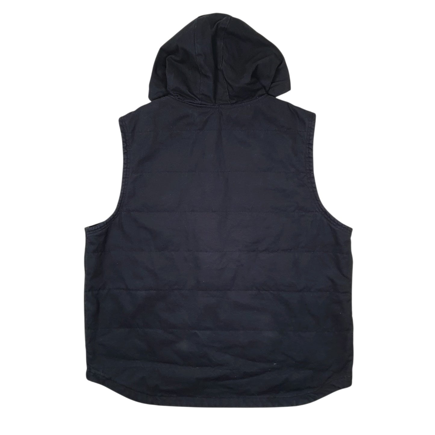 Mens Navy Wrangler Vest Bodywarmer Workwear Hoodie  Coat
