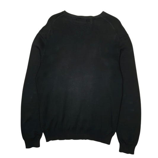 Mens Black Polo Ralph Lauren Lightweight Crewneck Jumper
