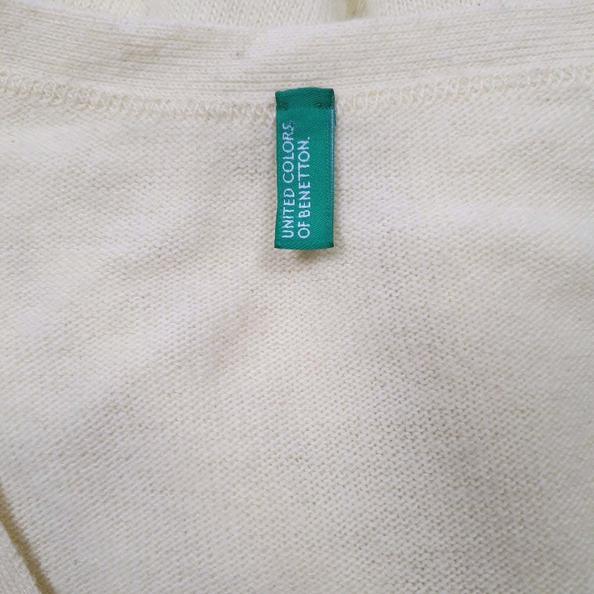 Womens Yellow United Colors Of Benetton  Cardigan Jumper