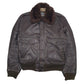 Mens Brown Sears Vintage 70s Fleece Lined  Coat