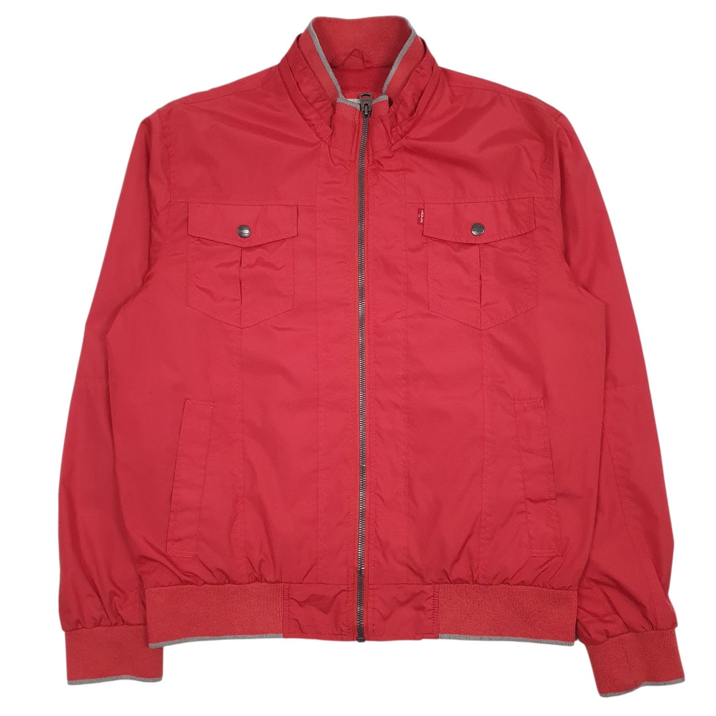 Mens Red Levis   Coat