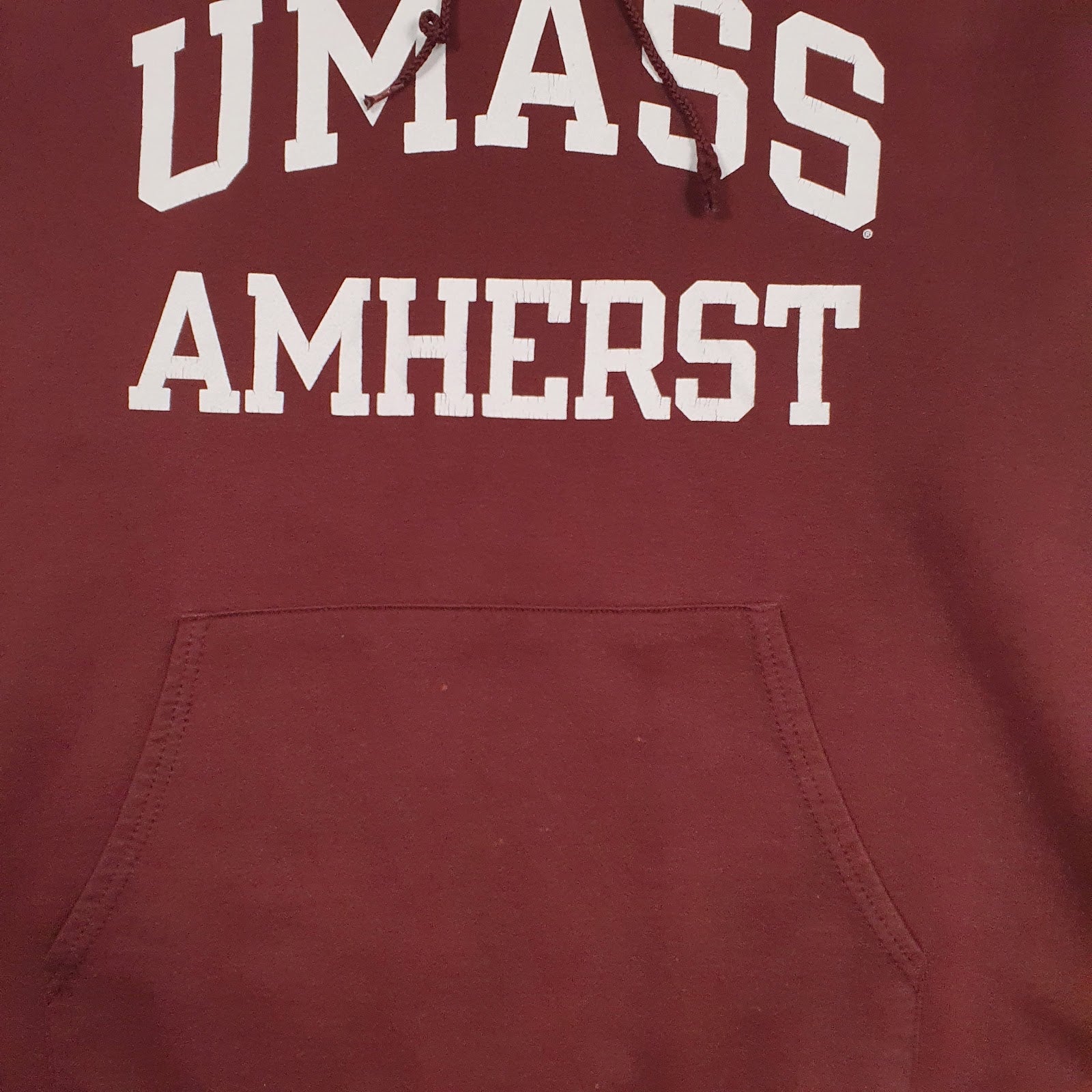 Mens Burgundy Champion  Hoodie Jumper
