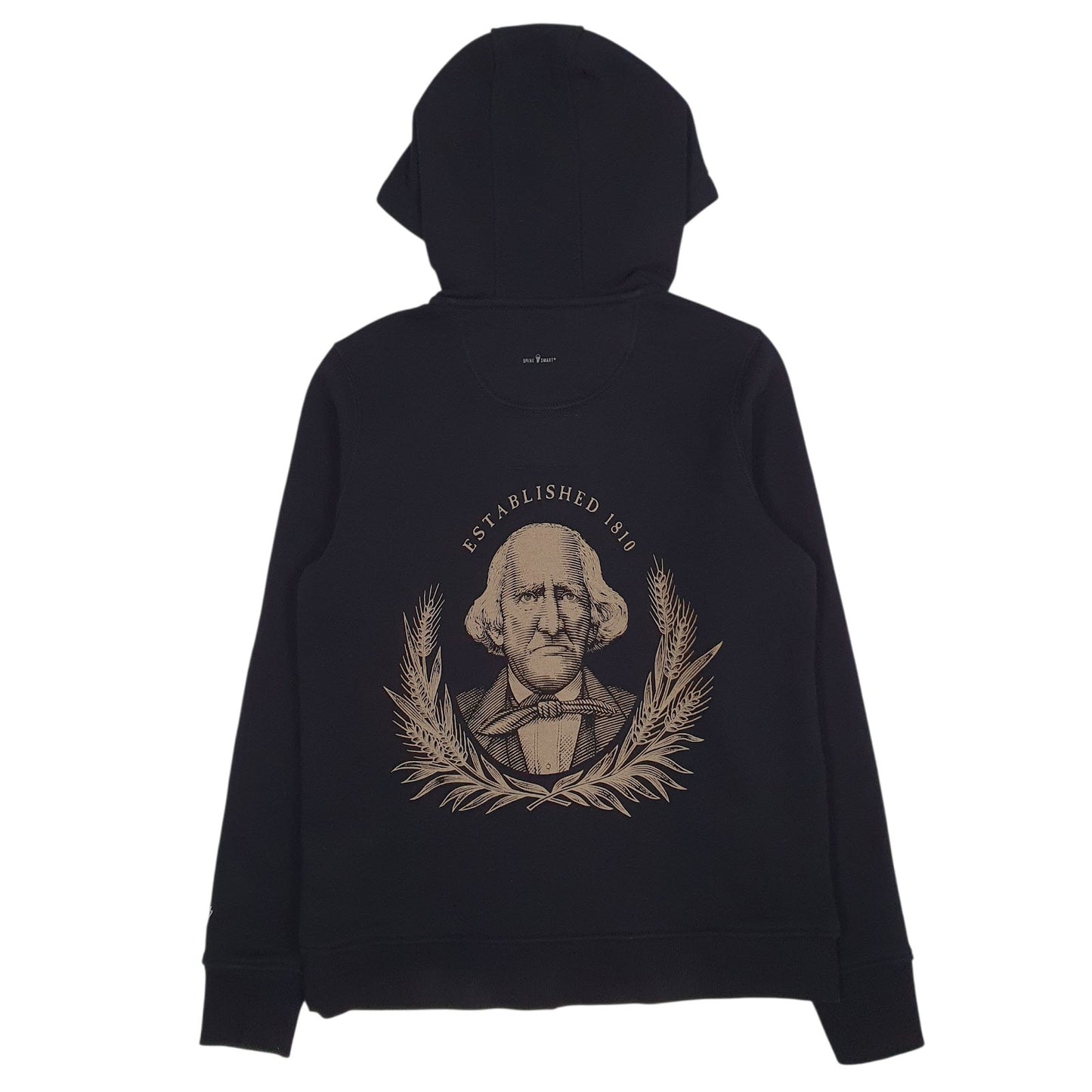 Womens Black Carhartt Overholt Whiskey Full Zip Jumper