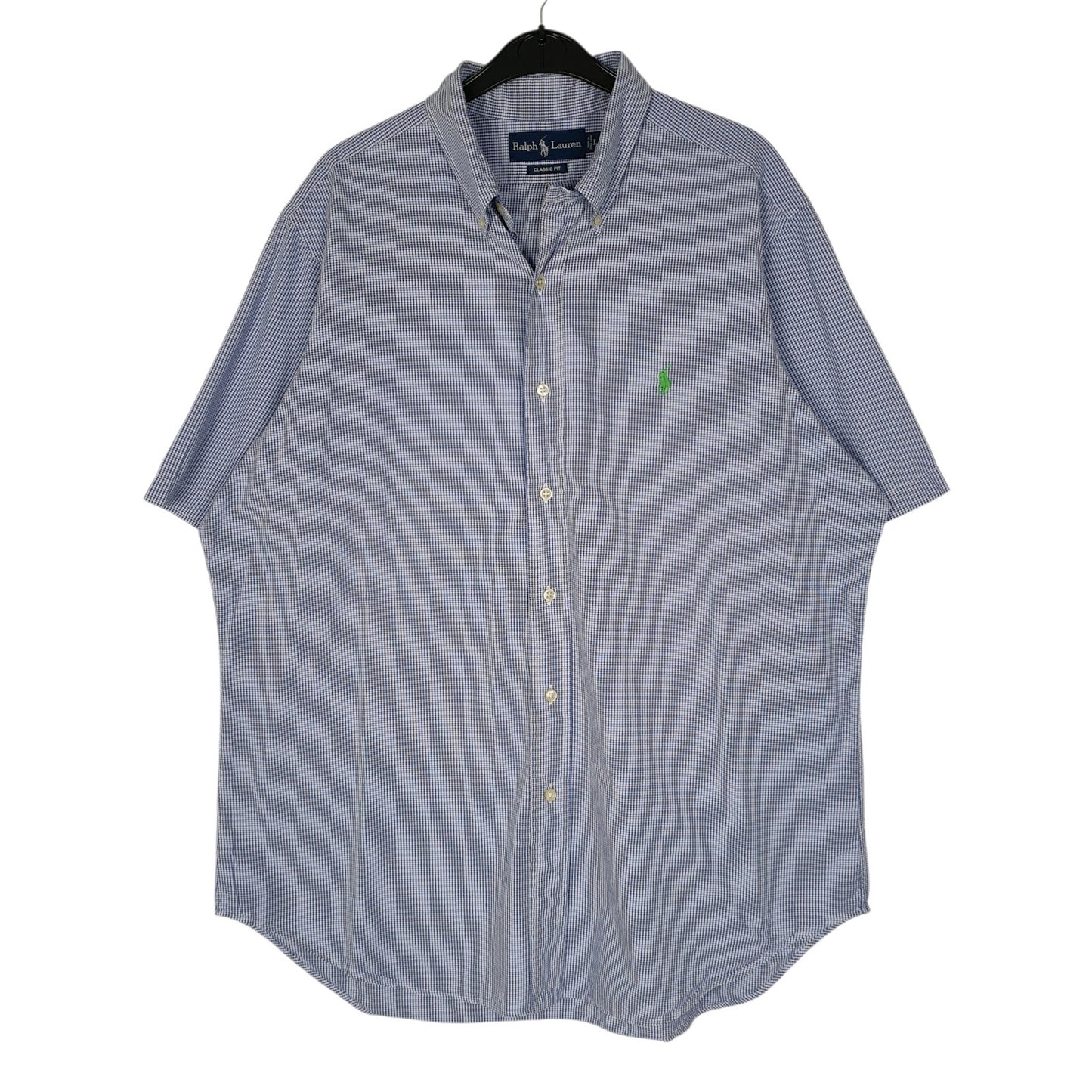 Mens Blue Ralph Lauren  Short Sleeve Shirt