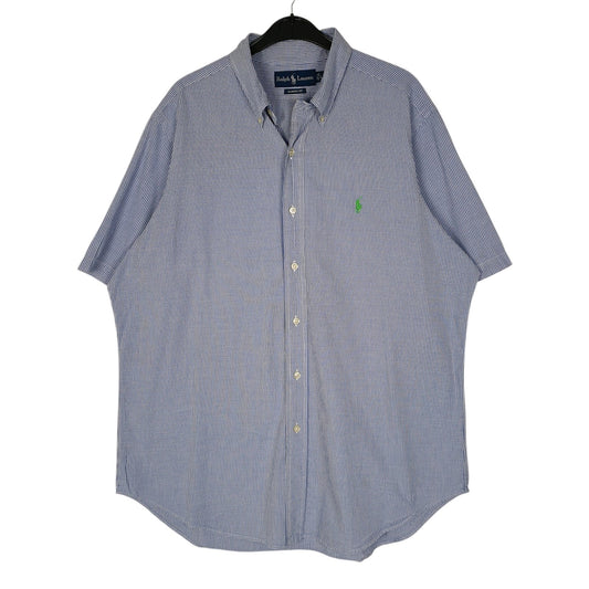 Mens Blue Ralph Lauren  Short Sleeve Shirt