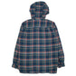 Mens Blue L.L.Bean Flannel  Coat