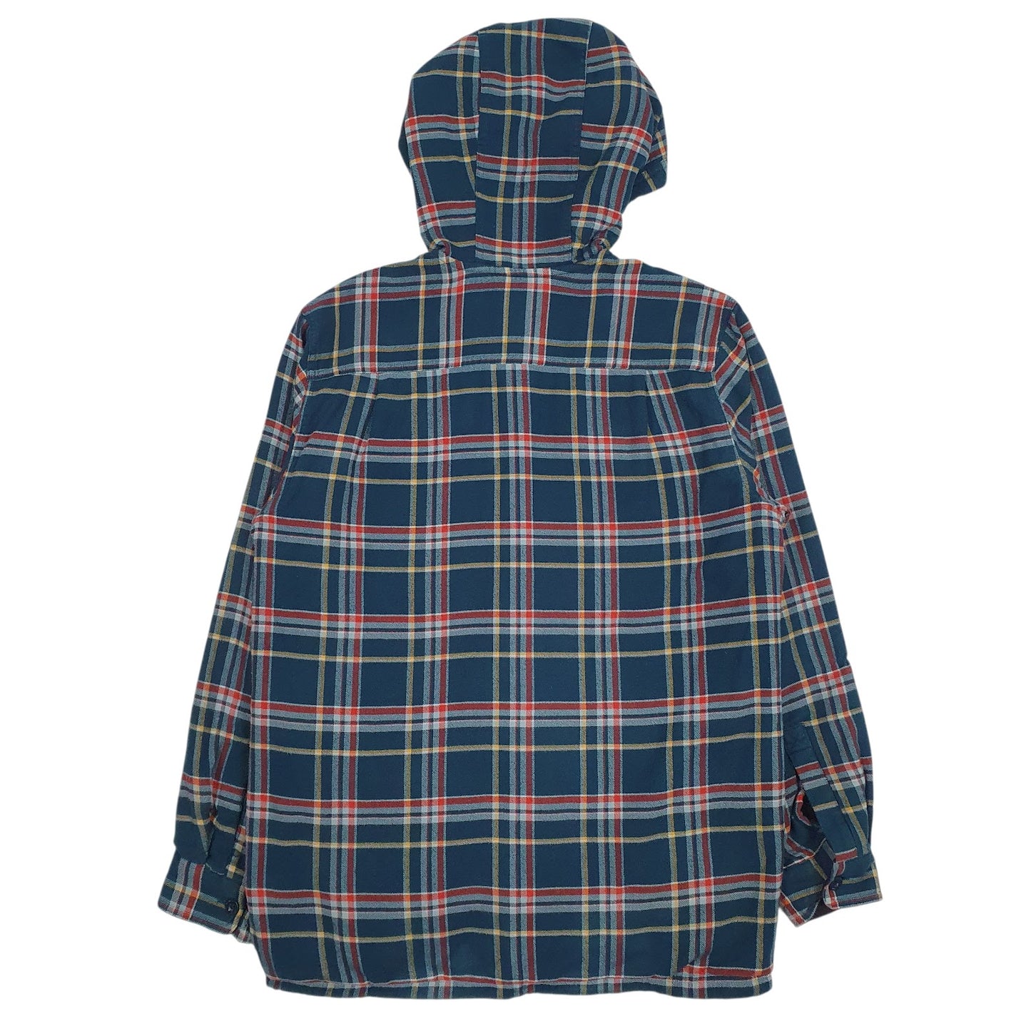 Mens Blue L.L.Bean Flannel  Coat
