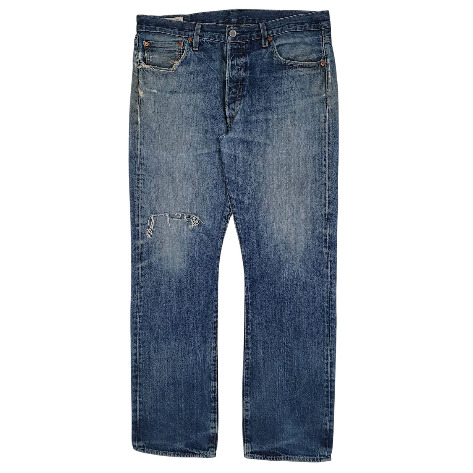 Mens Blue Levis  501 JeansW34 L30