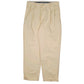 Mens Yellow Polo Ralph Lauren Hammond Pant Double Pleated Vintage 90s Made In USA Chino Trousers