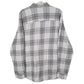 Mens Grey Club Room Flannel  Shirt