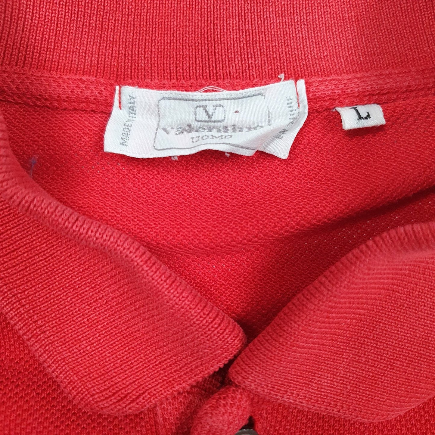 Mens Red Valentino Vintage  Polo Shirt