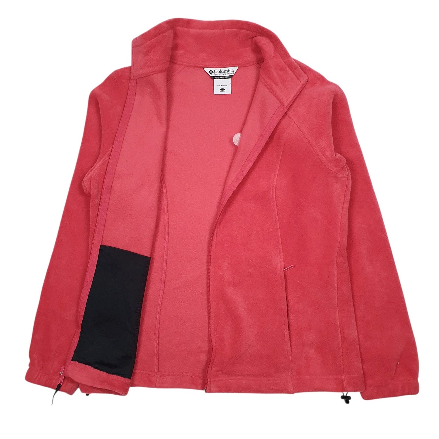 Womens Pink Columbia Sportswear Company  Full Zip Jumper