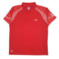 Mens Red Fila Active Wear Performa Short Sleeve Polo Shirt
