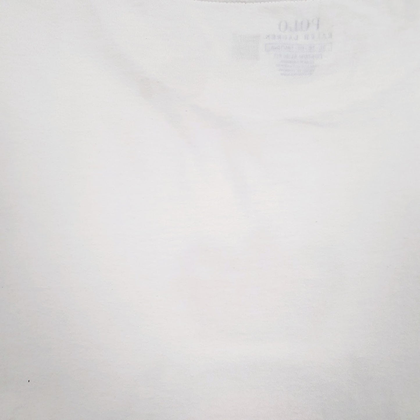 Mens White Polo Ralph Lauren   T Shirt