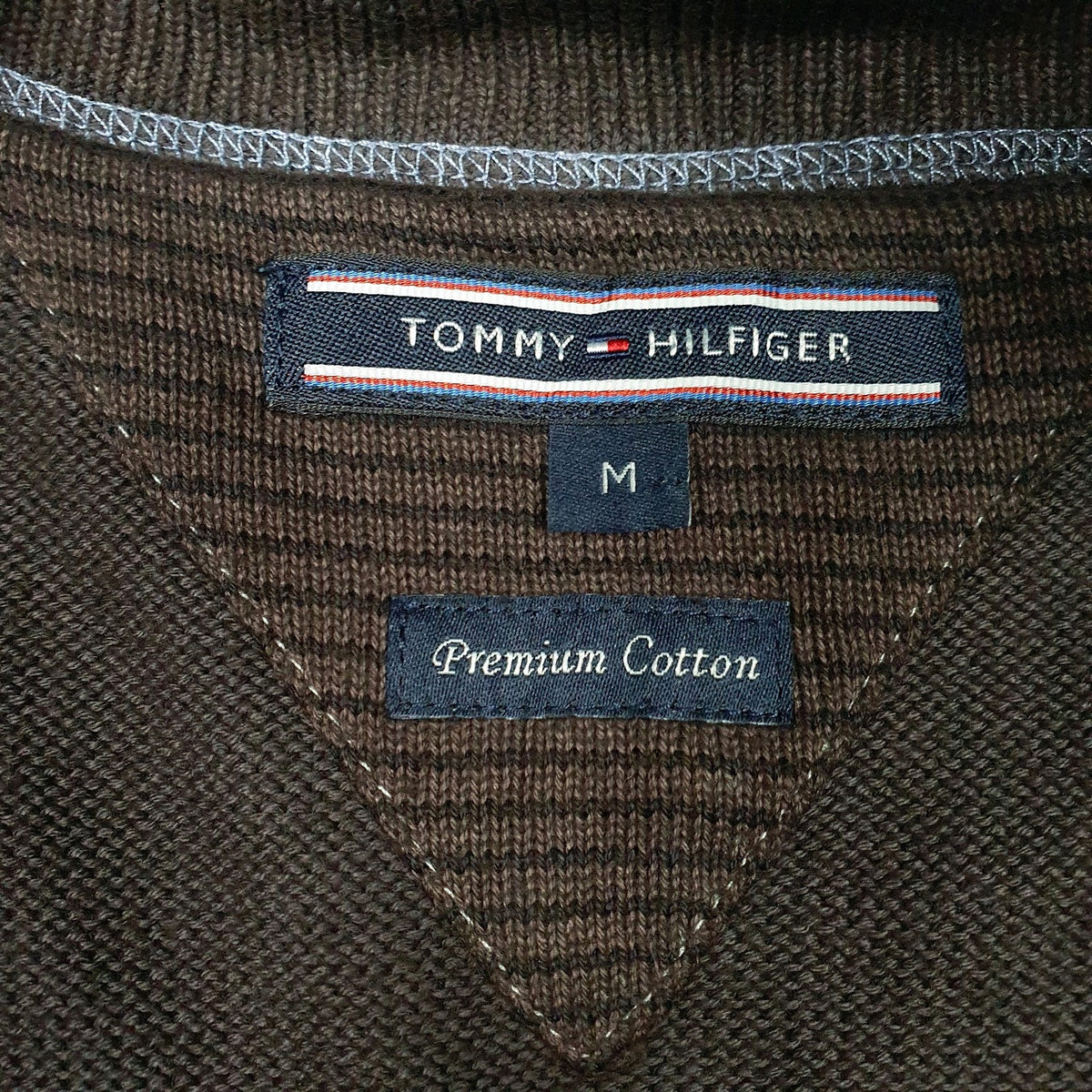 Mens Grey Tommy Hilfiger  Full Zip Jumper