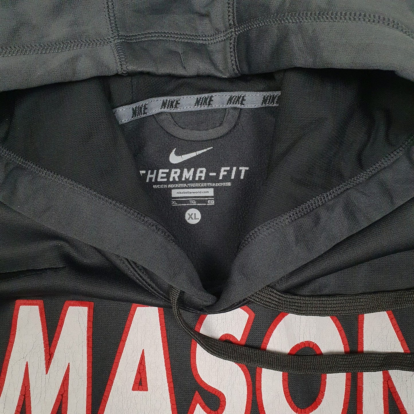 Mens Grey Nike Therma Fit Mason Hoodie Jumper