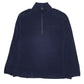 Mens Navy Champion  Quarter Zip Jumper