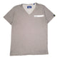 Mens Grey Gio Goi  Short Sleeve T Shirt