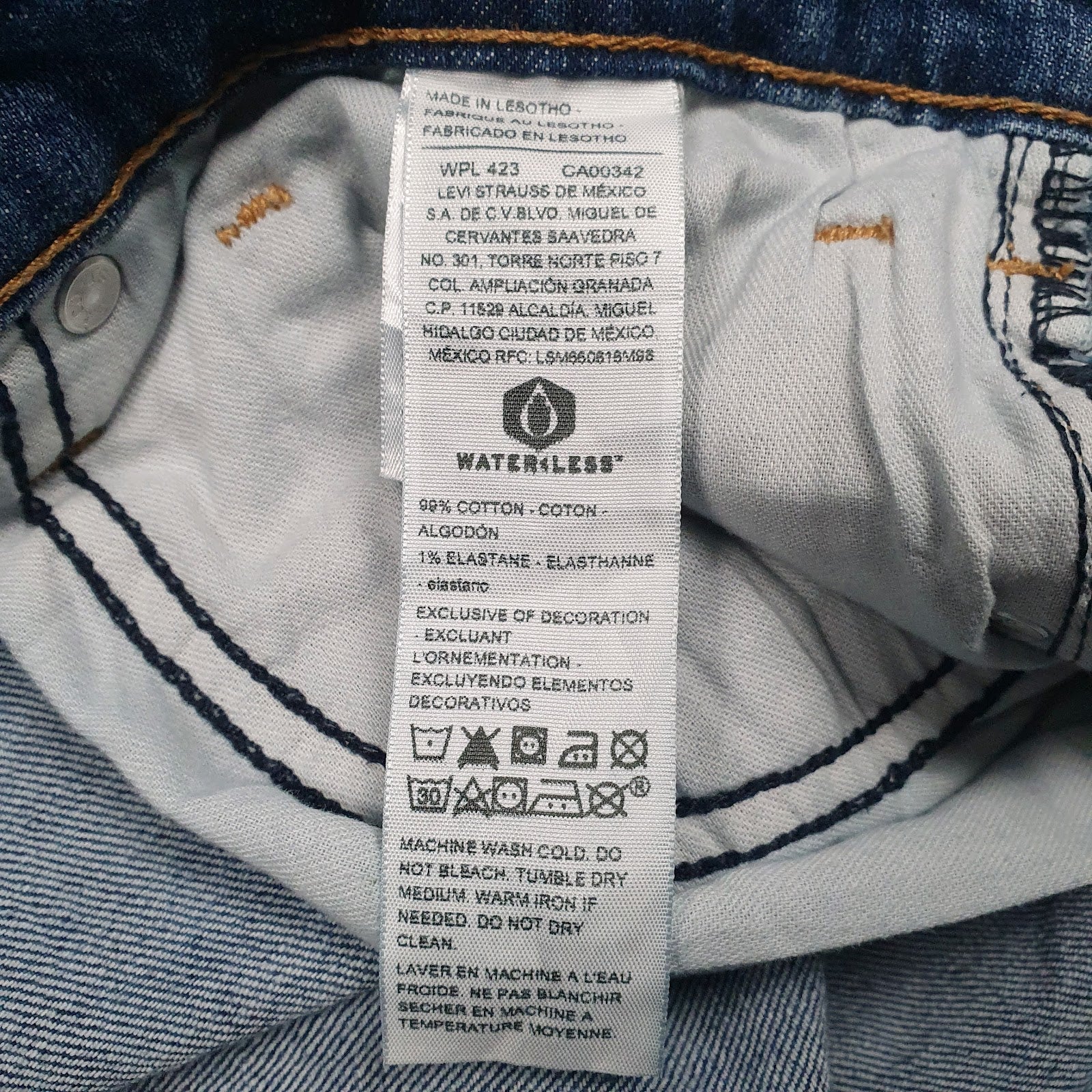 Mens Blue Levis   Jeans