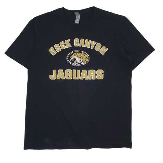 Mens Black Gildan Rock Canyon Jaguars Short Sleeve T Shirt
