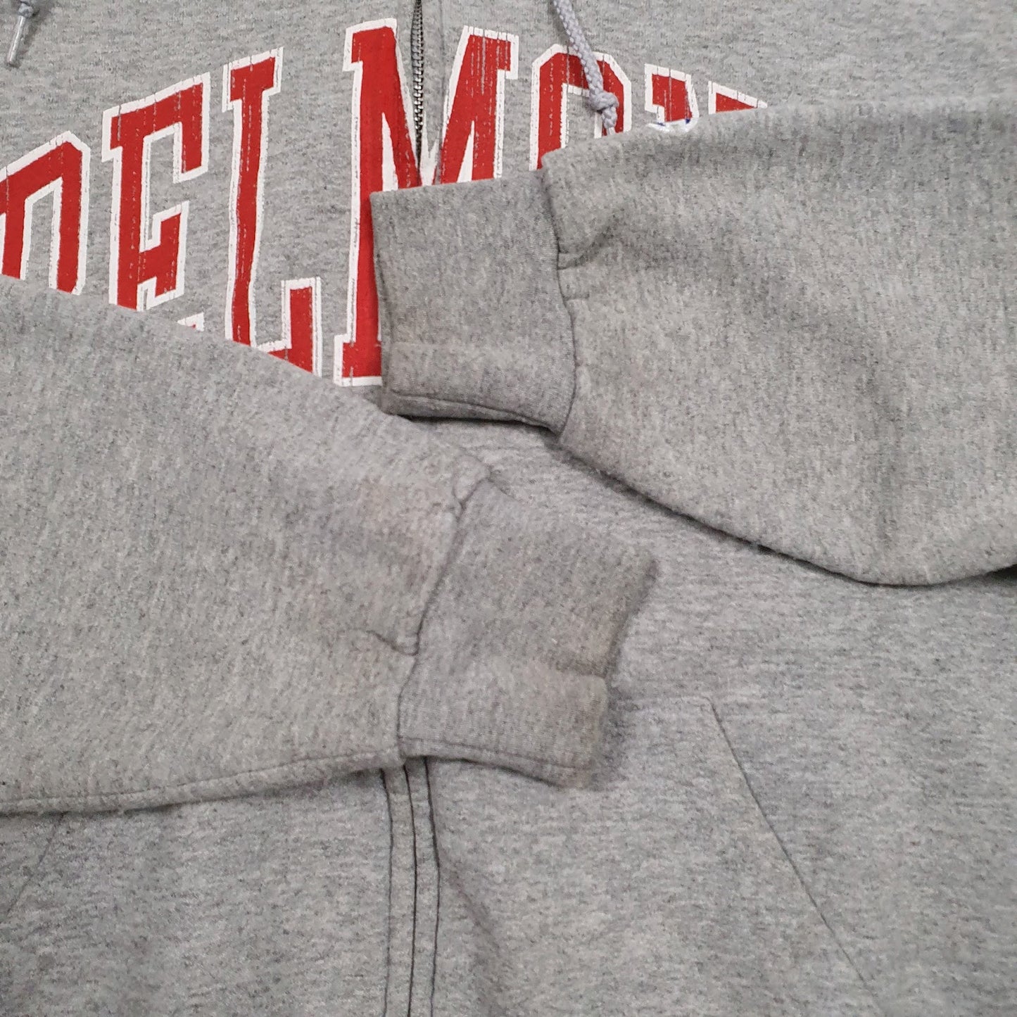 Mens Grey Champion Belmont Full Zip Jumper